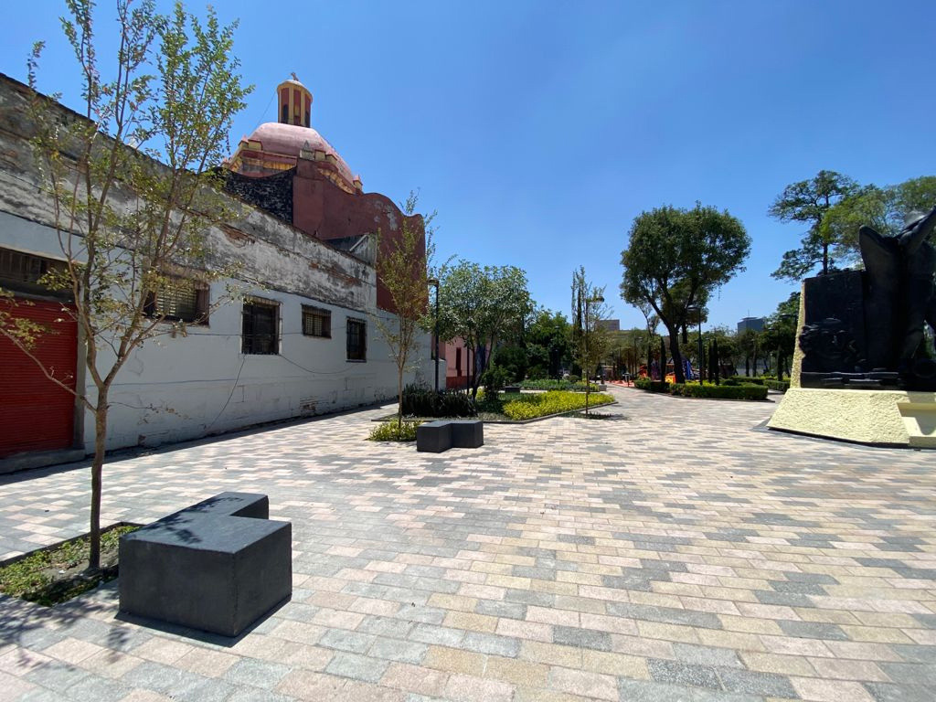 Banca de concreto Tipo Escuadra